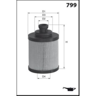 Alyvos filtras MECAFILTER ELH4530