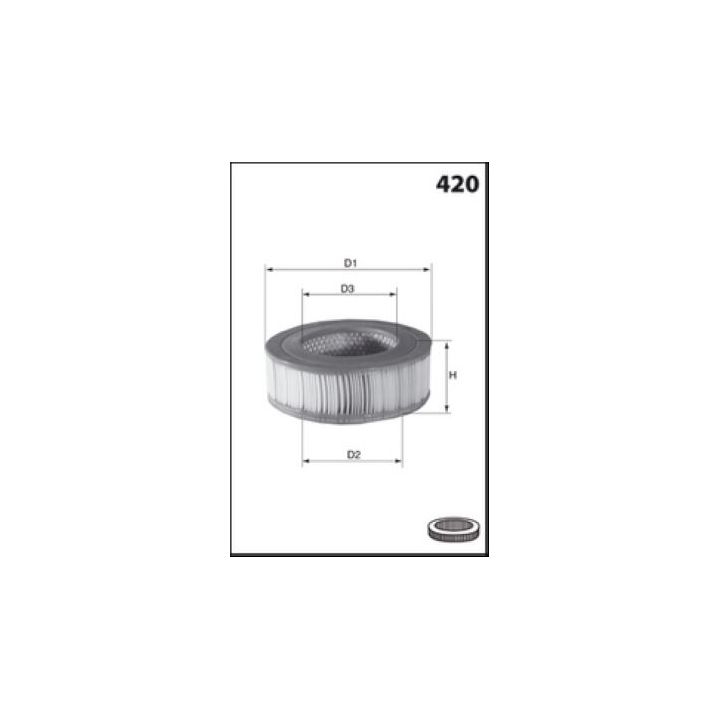 Oro filtras MECAFILTER EL3352
