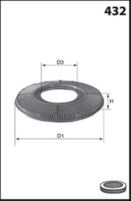 Oro filtras MECAFILTER EL3773