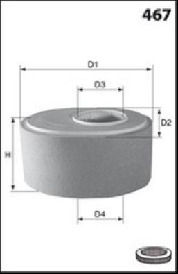 Oro filtras MECAFILTER EL3788
