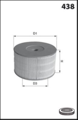 Oro filtras MECAFILTER EL9175