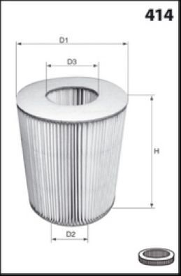 Oro filtras MECAFILTER EL9294