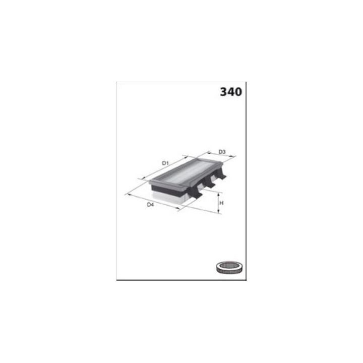 Oro filtras MECAFILTER ELP3726