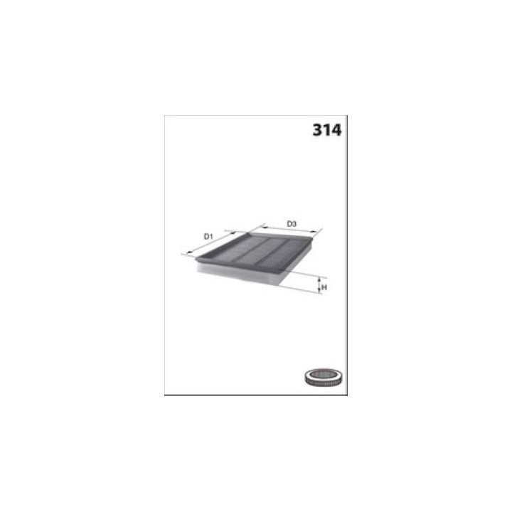 Oro filtras MECAFILTER ELP3738