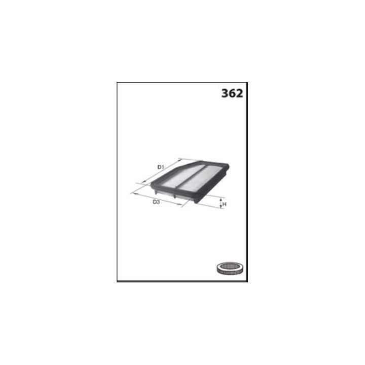 Oro filtras MECAFILTER ELP3776