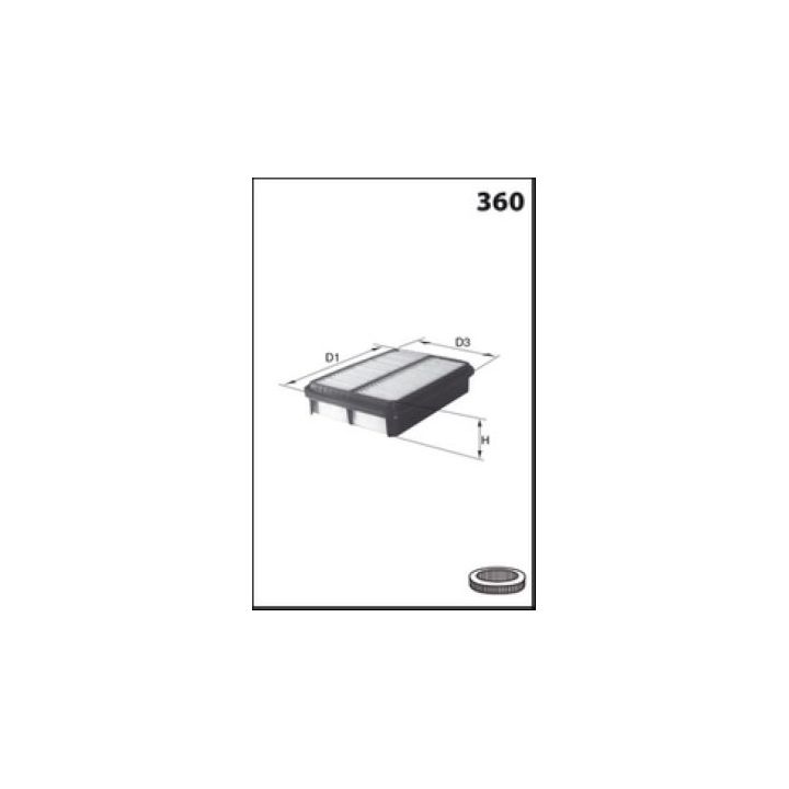 Oro filtras MECAFILTER ELP9152