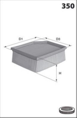 Oro filtras MECAFILTER ELP9182