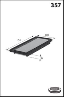 Oro filtras MECAFILTER ELP9324