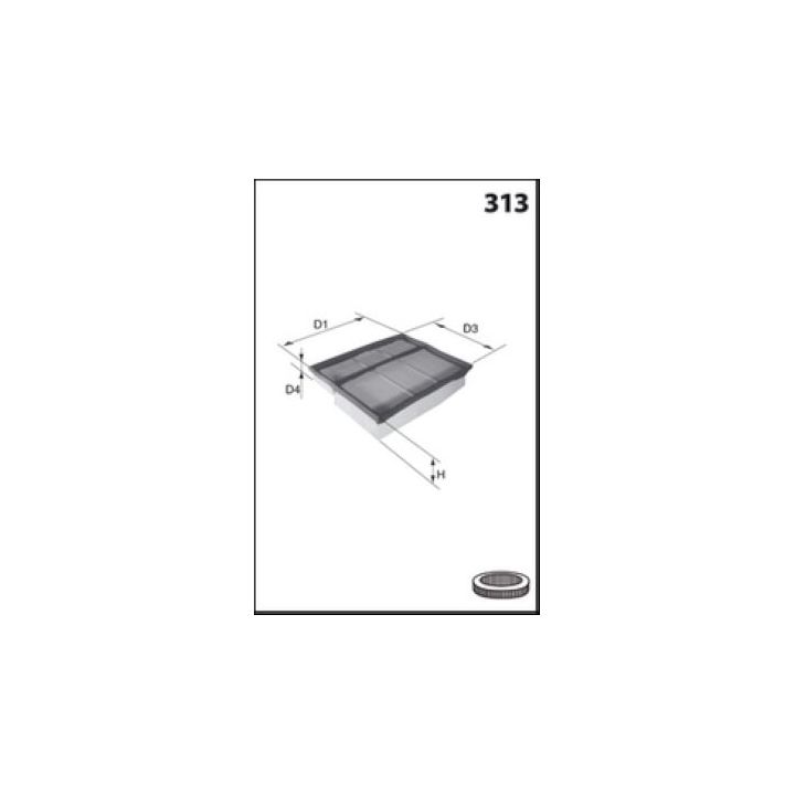 Oro filtras MECAFILTER ELP9345
