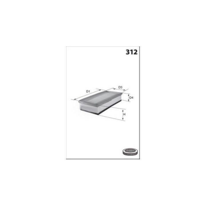 Oro filtras MECAFILTER ELP9532