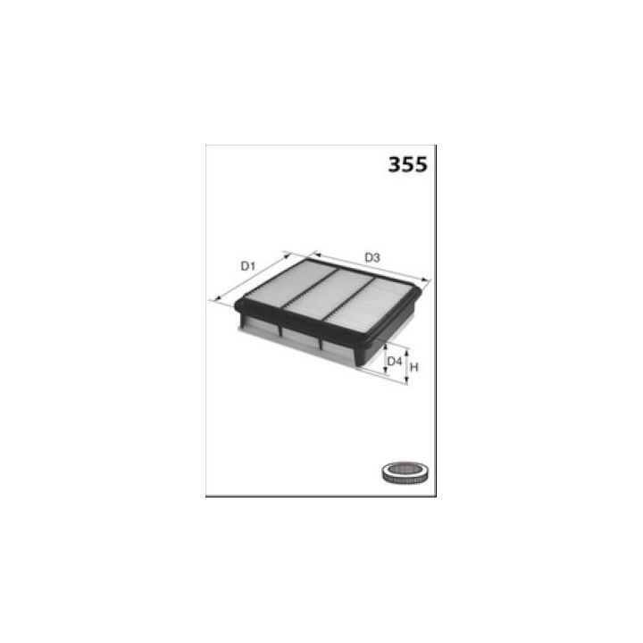 Oro filtras MECAFILTER ELP9584