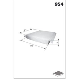 Filtras, salono oras MECAFILTER EAR7273