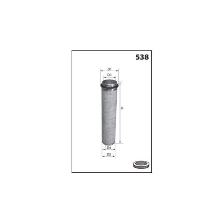 Antrinis oro filtras MECAFILTER FA3110