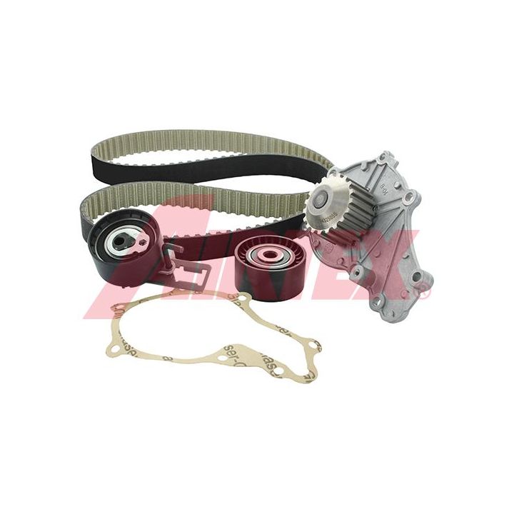 Vandens siurblio ir paskirstymo diržo komplektas AIRTEX WPK-167802