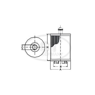 Alyvos filtras SCT - MANNOL SH 4092 P