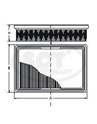 Oro filtras SCT - MANNOL SB 080