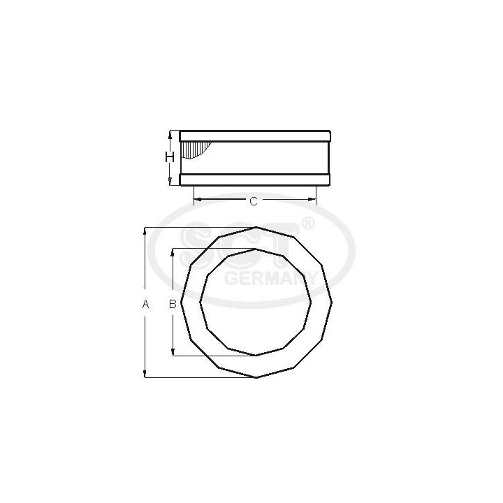 Oro filtras SCT - MANNOL SB 2026