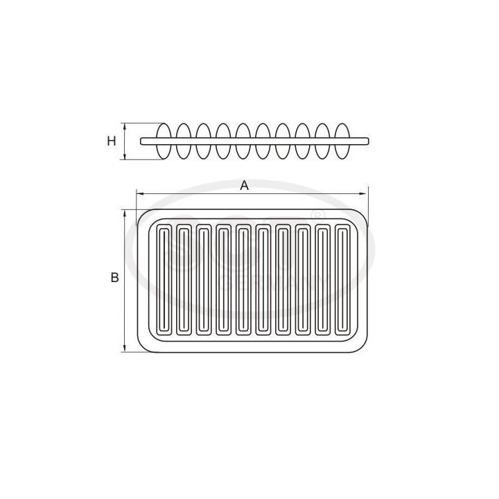 Oro filtras SCT - MANNOL SB 2221
