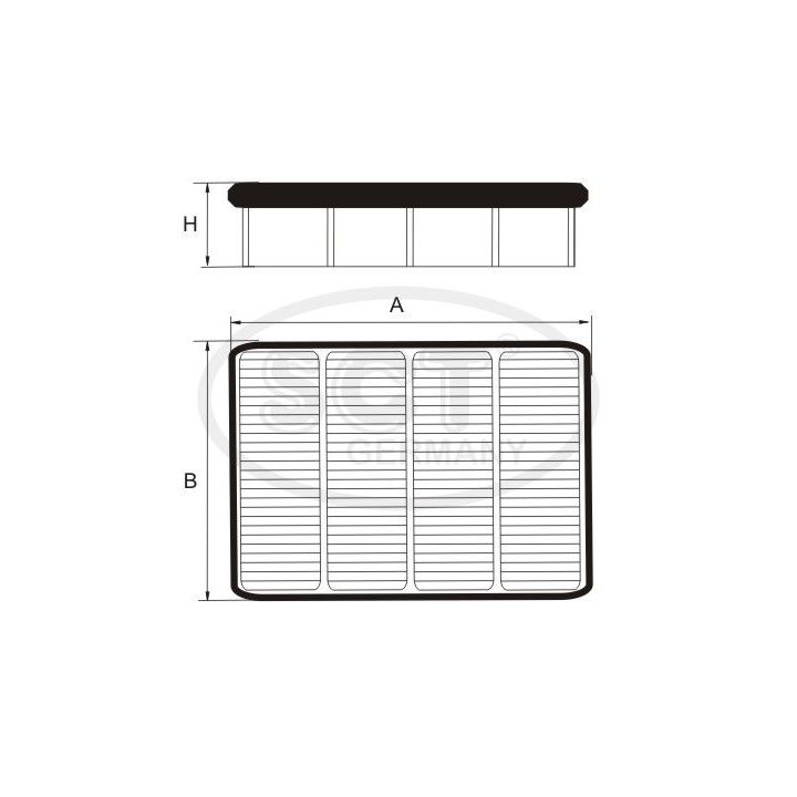 Oro filtras SCT - MANNOL SB 2348