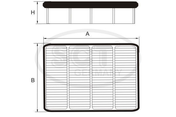 Oro filtras SCT - MANNOL SB 2348