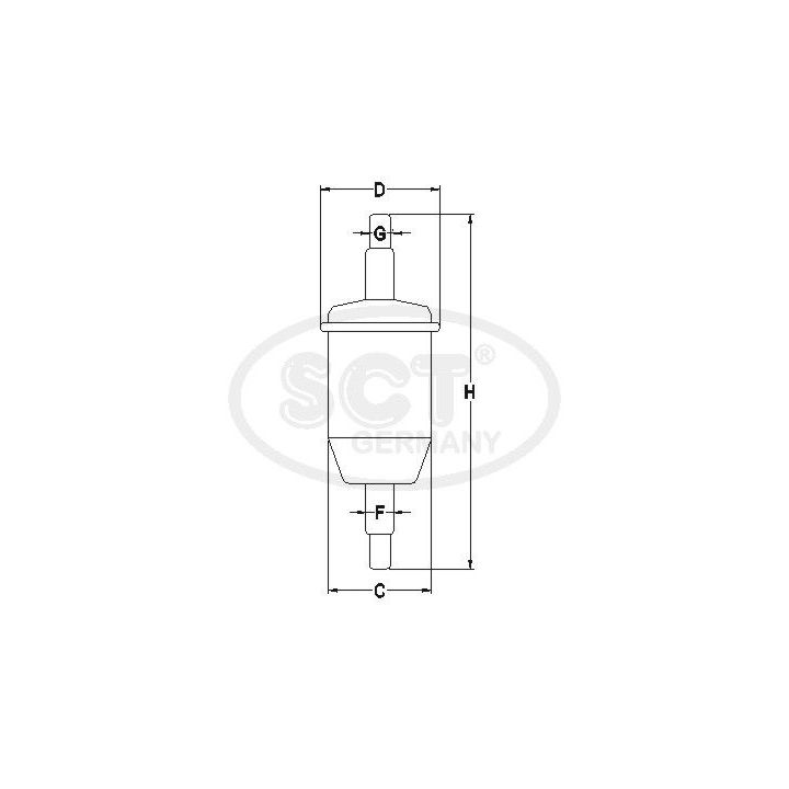Kuro filtras SCT - MANNOL ST 331