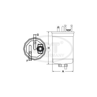 Kuro filtras SCT - MANNOL ST 6169