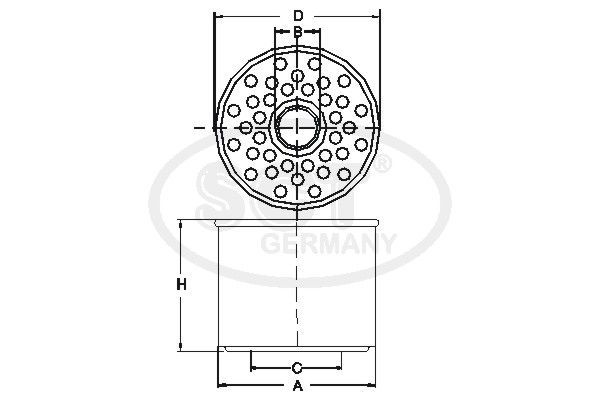 Kuro filtras SCT - MANNOL ST 701