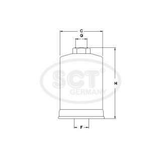 Kuro filtras SCT - MANNOL ST 727