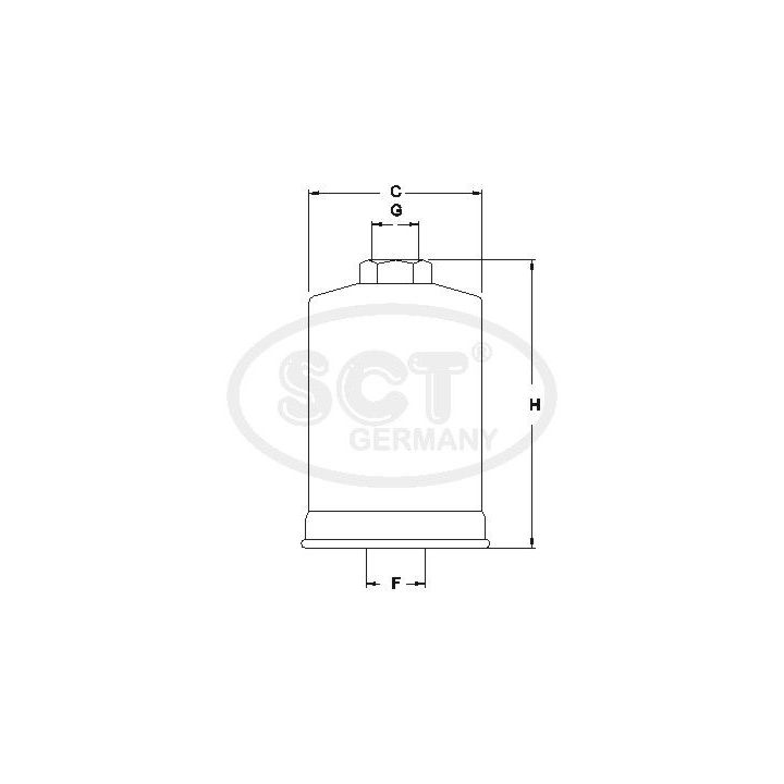 Kuro filtras SCT - MANNOL ST 727