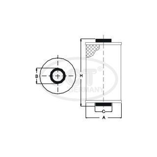 Kuro filtras SCT - MANNOL ST 770