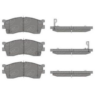 Stabdžių trinkelių rinkinys, diskinis stabdys SCT - MANNOL SP 441 PR