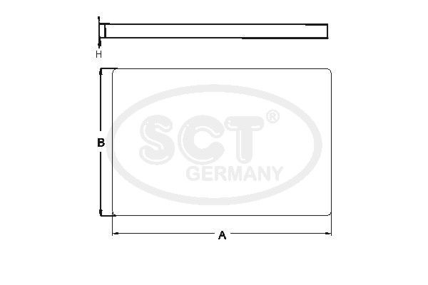 Filtras, salono oras SCT - MANNOL SA 1151