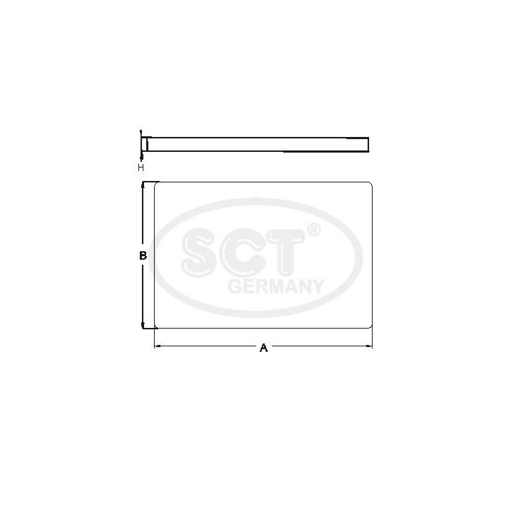 Filtras, salono oras SCT - MANNOL SAK 316