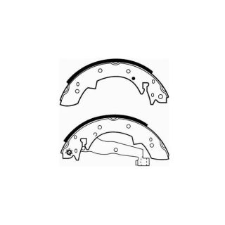 Stabdžių trinkelių komplektas, stovėjimo stabdis SCT - MANNOL SS 507