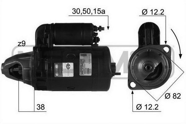 Starteris ERA 220008R