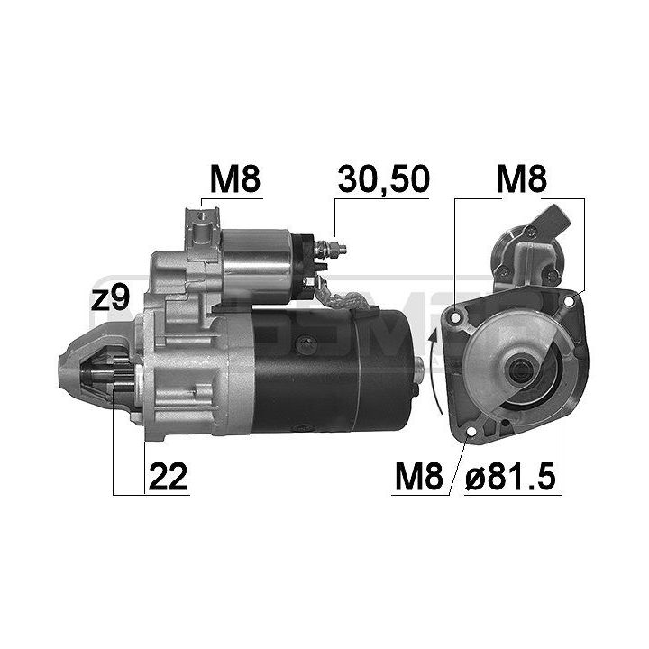 Starteris ERA 220043R