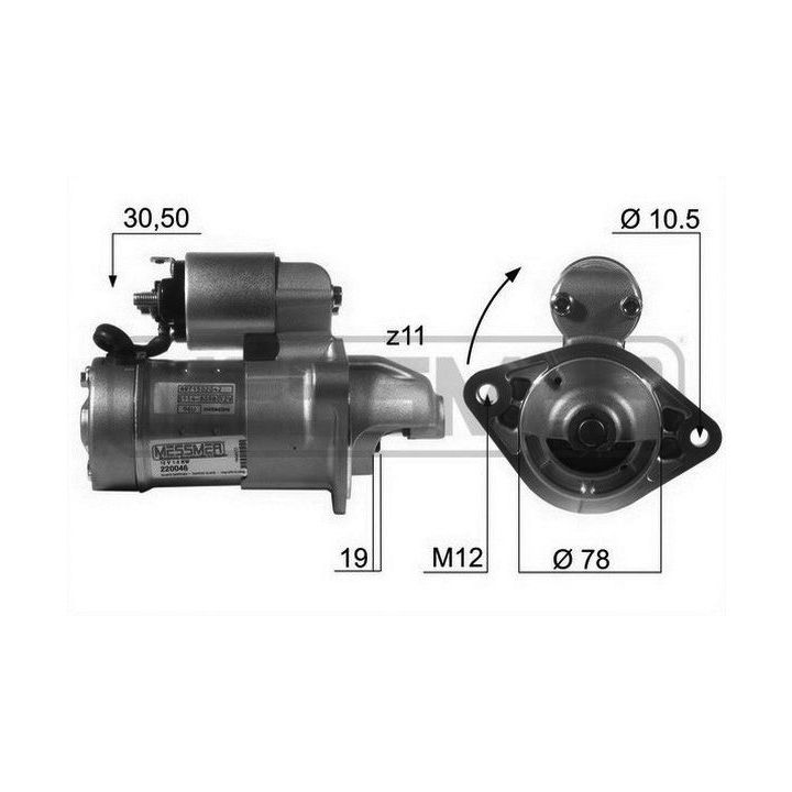 Starteris ERA 220046