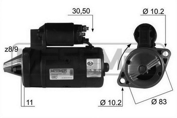 Starteris ERA 220071R
