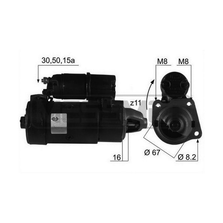 Starteris ERA 220072R