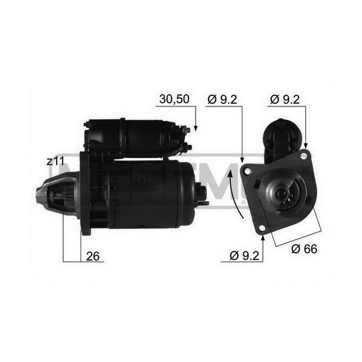 Starteris ERA 220075R