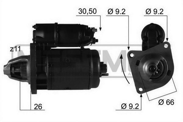 Starteris ERA 220075R