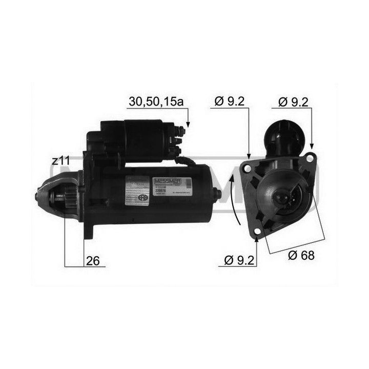 Starteris ERA 220076R