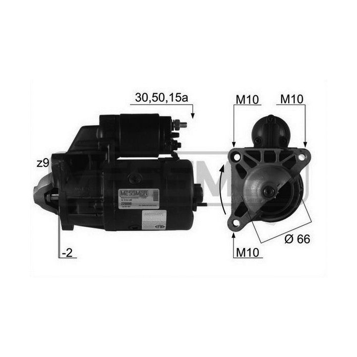 Starteris ERA 220098R