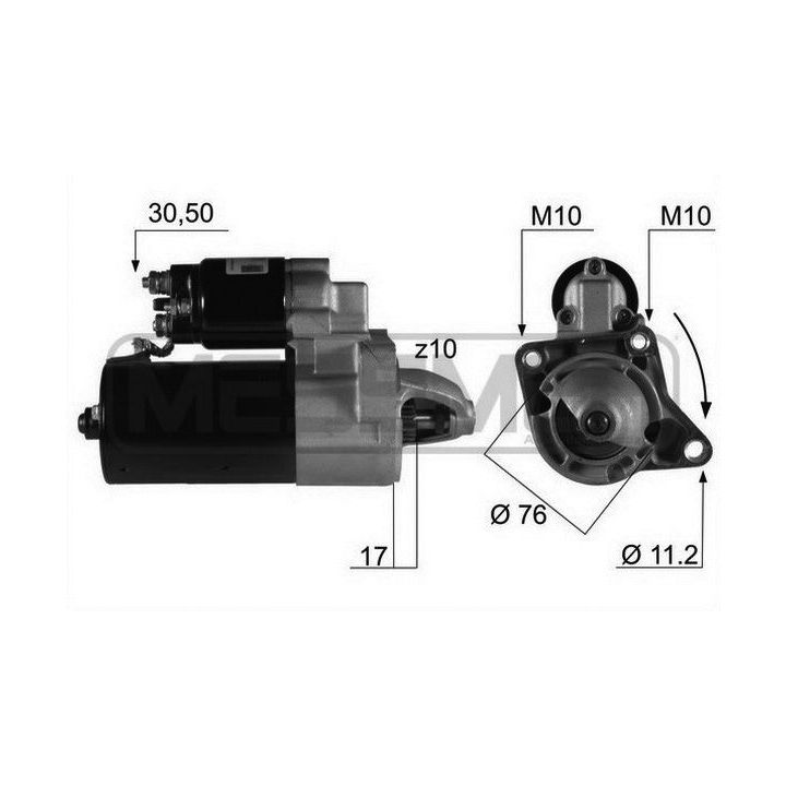 Starteris ERA 220110A