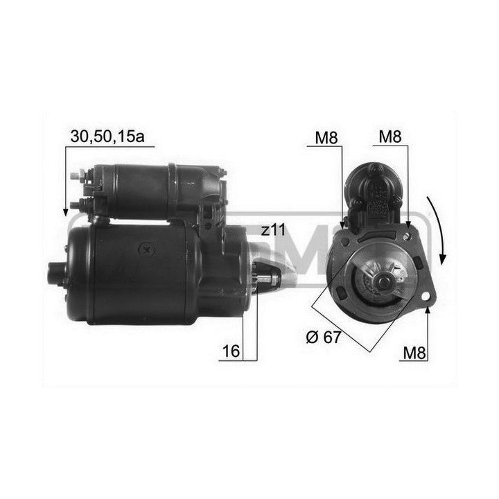 Starteris ERA 220168R