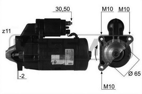 Starteris ERA 220178R