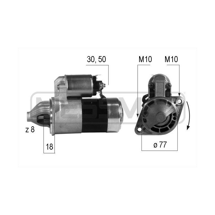 Starteris ERA 220191