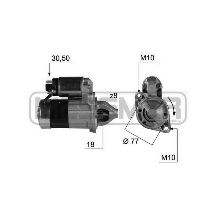 Starteris ERA 220384R