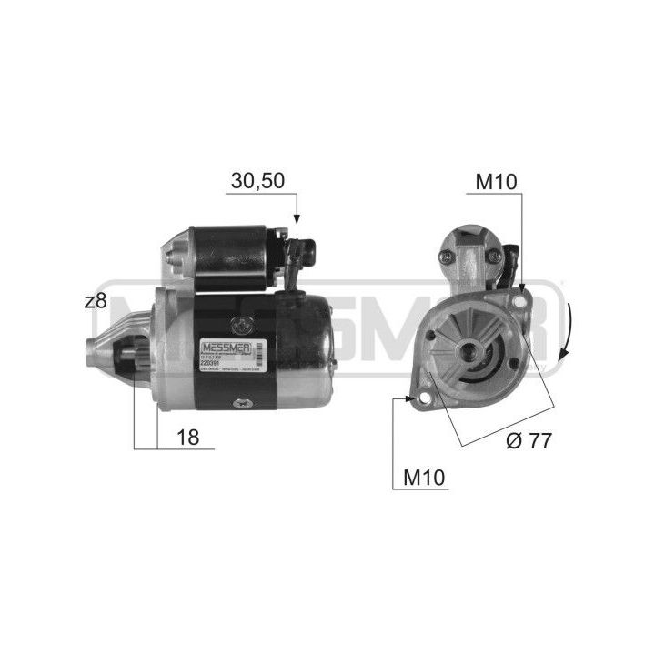 Starteris ERA 220391A