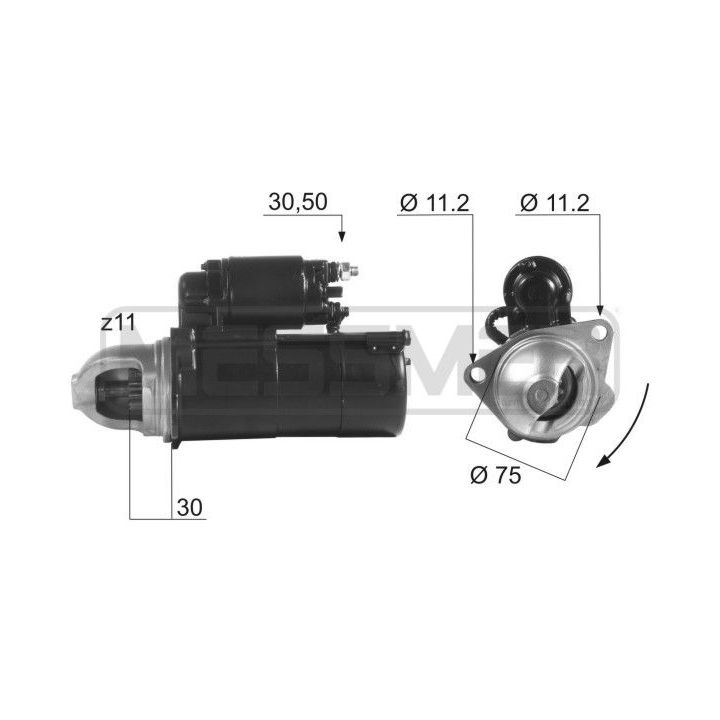 Starteris ERA 220438R
